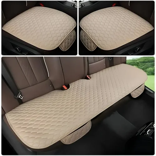 Linens Textured Car Seat Cushion Set