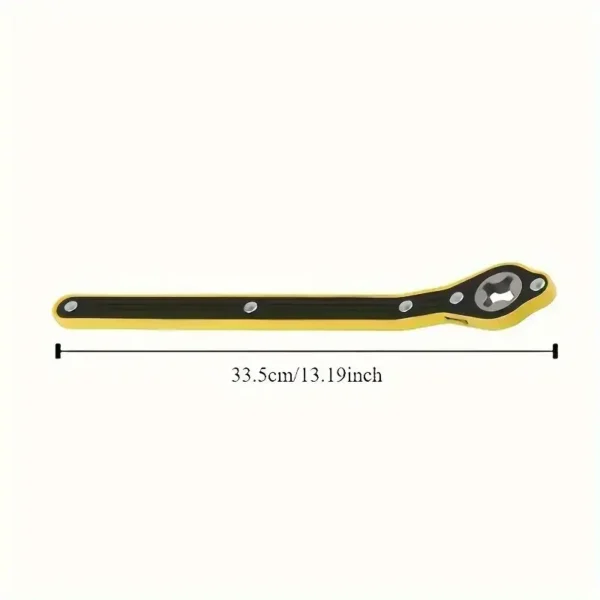 2 Ton Scissor Jack with Labor-Saving Wrench