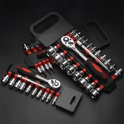 12pcs Carbon Steel Socket Wrench Set