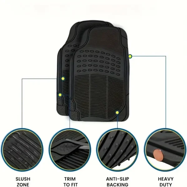 Four Seasons Universal Car Floor Mat Set