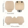 Linens Textured Car Seat Cushion Set