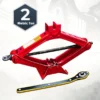 Steel Scissor Jack - 2 Tons Capacity