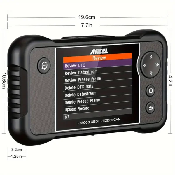 ANCEL FX2000 Pro Car OBD2 Scanner